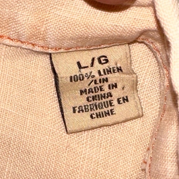 Tommy Bahama Men’s Casual Button Up Short Sleeve Linen Shirt - Picture 6 of 7